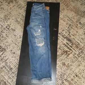 Hollister Ripped and Distressed Jeans